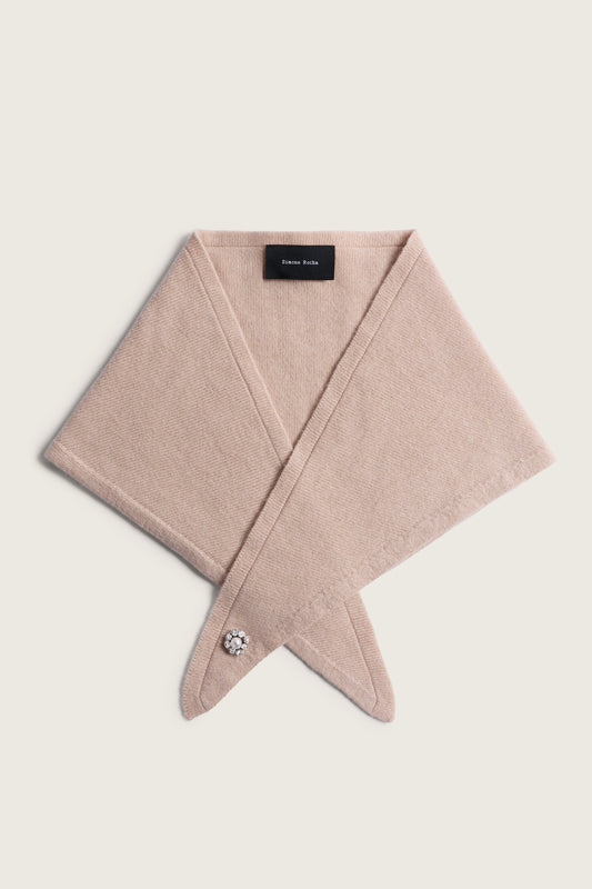 Embellished Cashmere Neckerchief