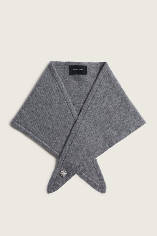Embellished Cashmere Neckerchief