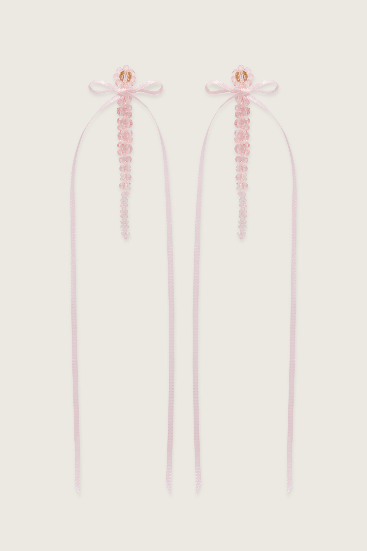 ■ENGBROX■ lissom ribbon heart earring EBEA24026 Slim Bow Ribbon Drip Earrings – Simone Rocha