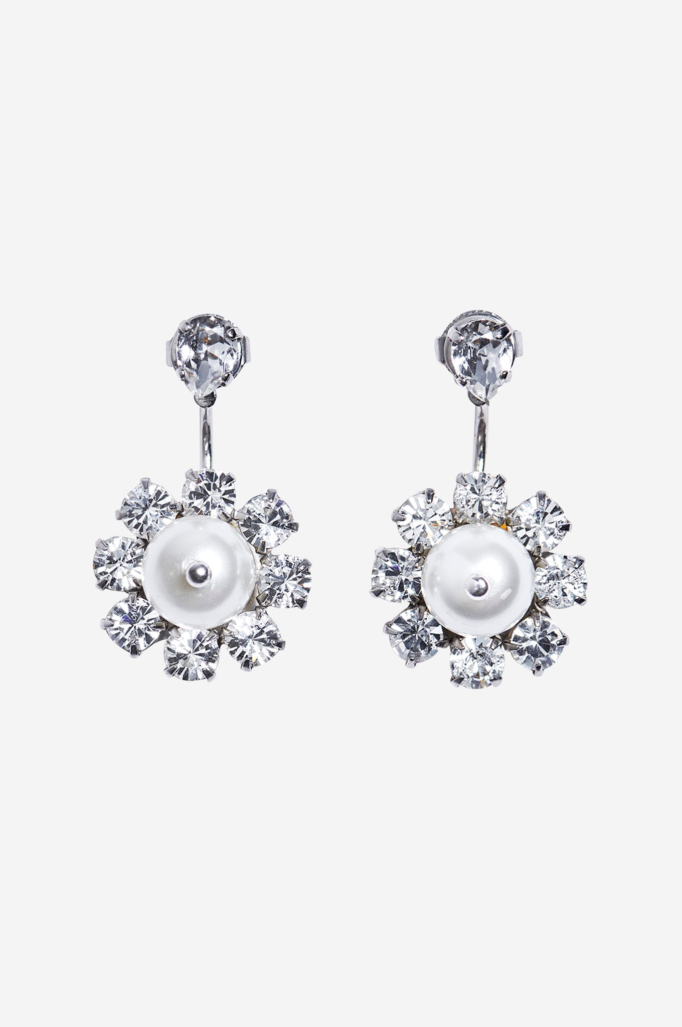 Crystal Daisy Earrings