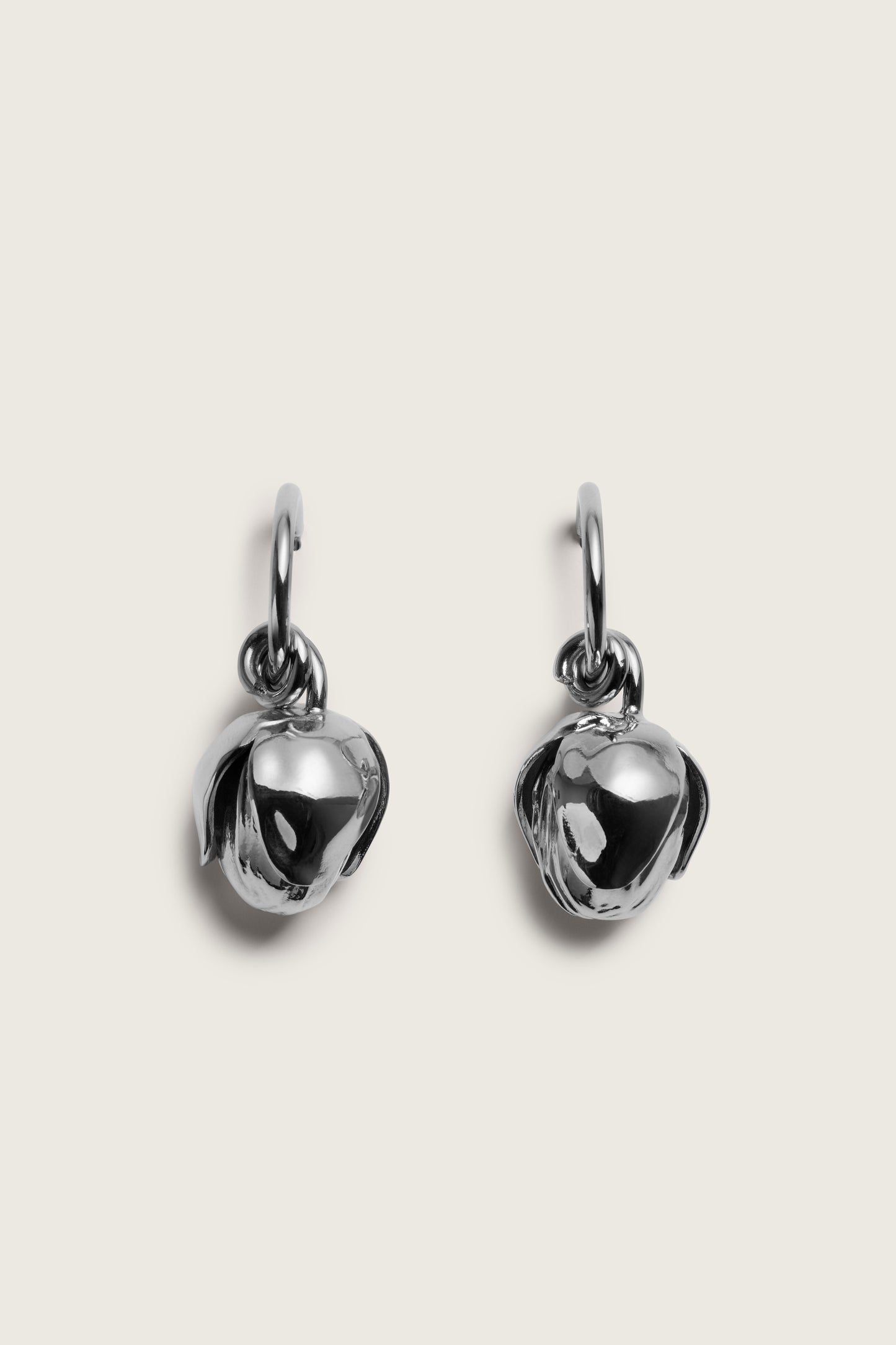 Poppy Bud Hoop Earrings