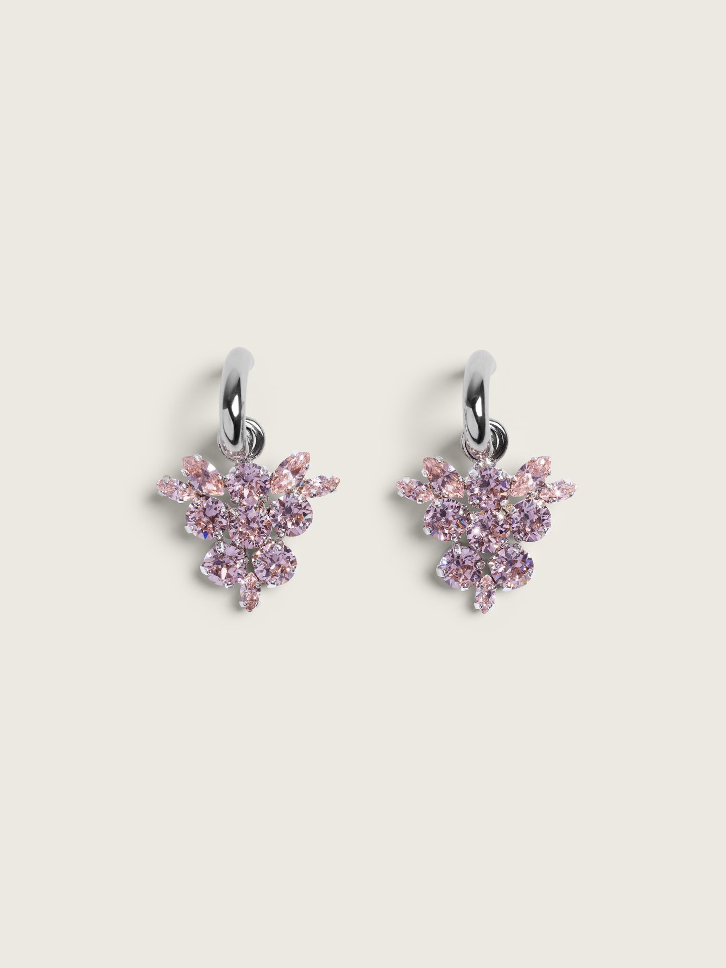 Frond Hoop Earrings