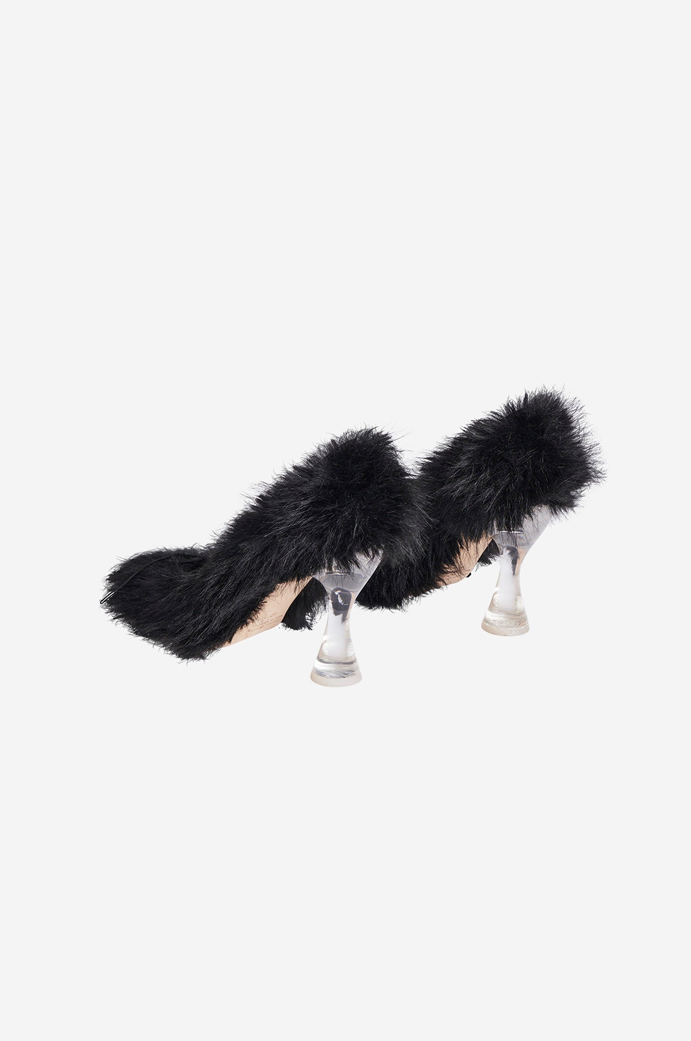 Faux Fur Ballerina Heel