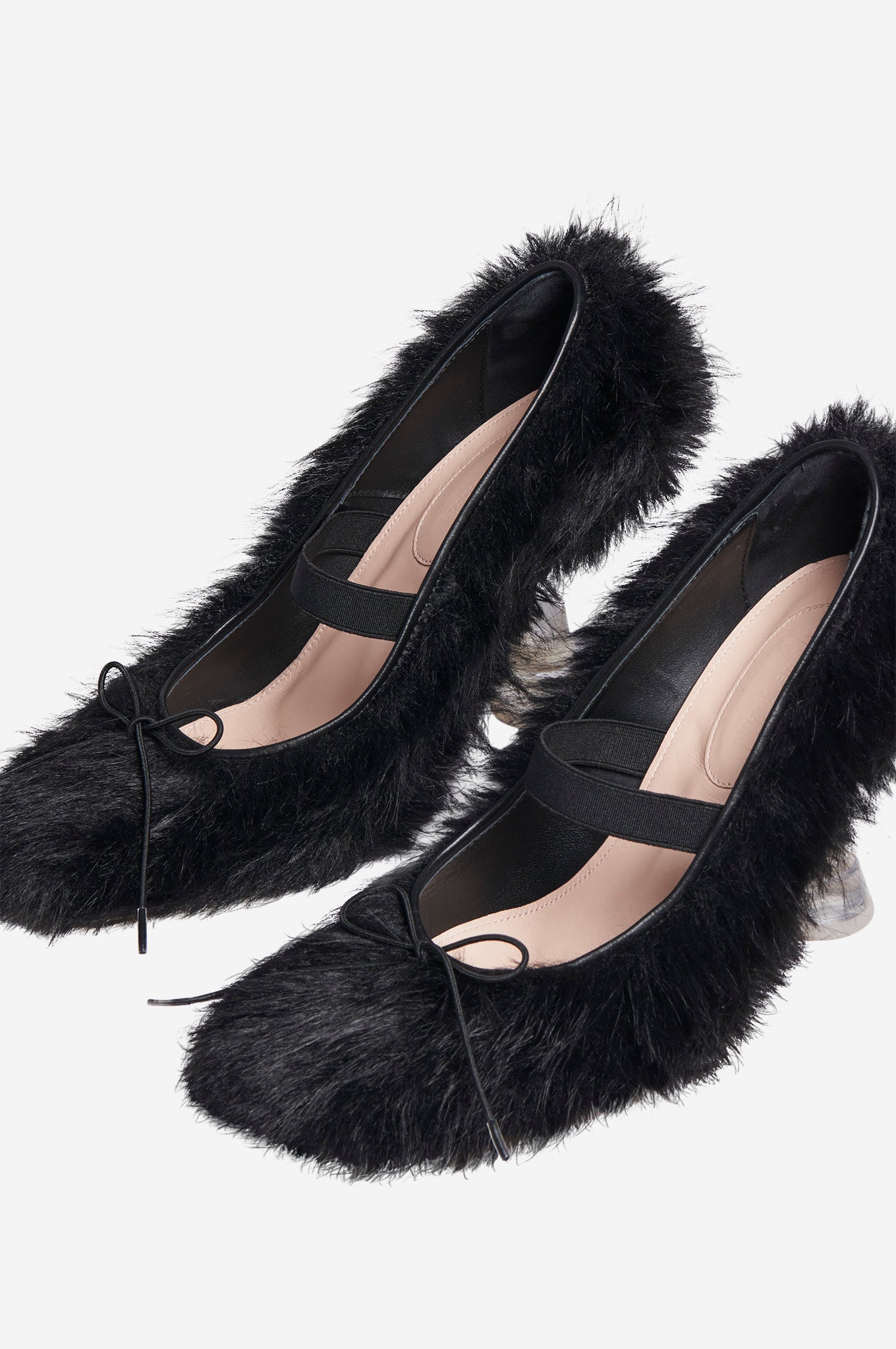 Faux Fur Ballerina Heel