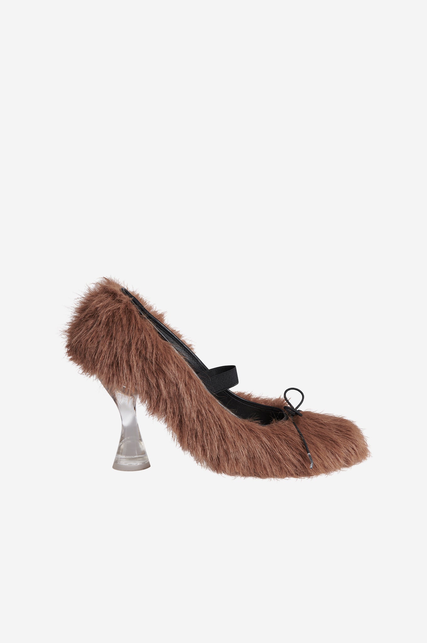 Faux Fur Ballerina Heel