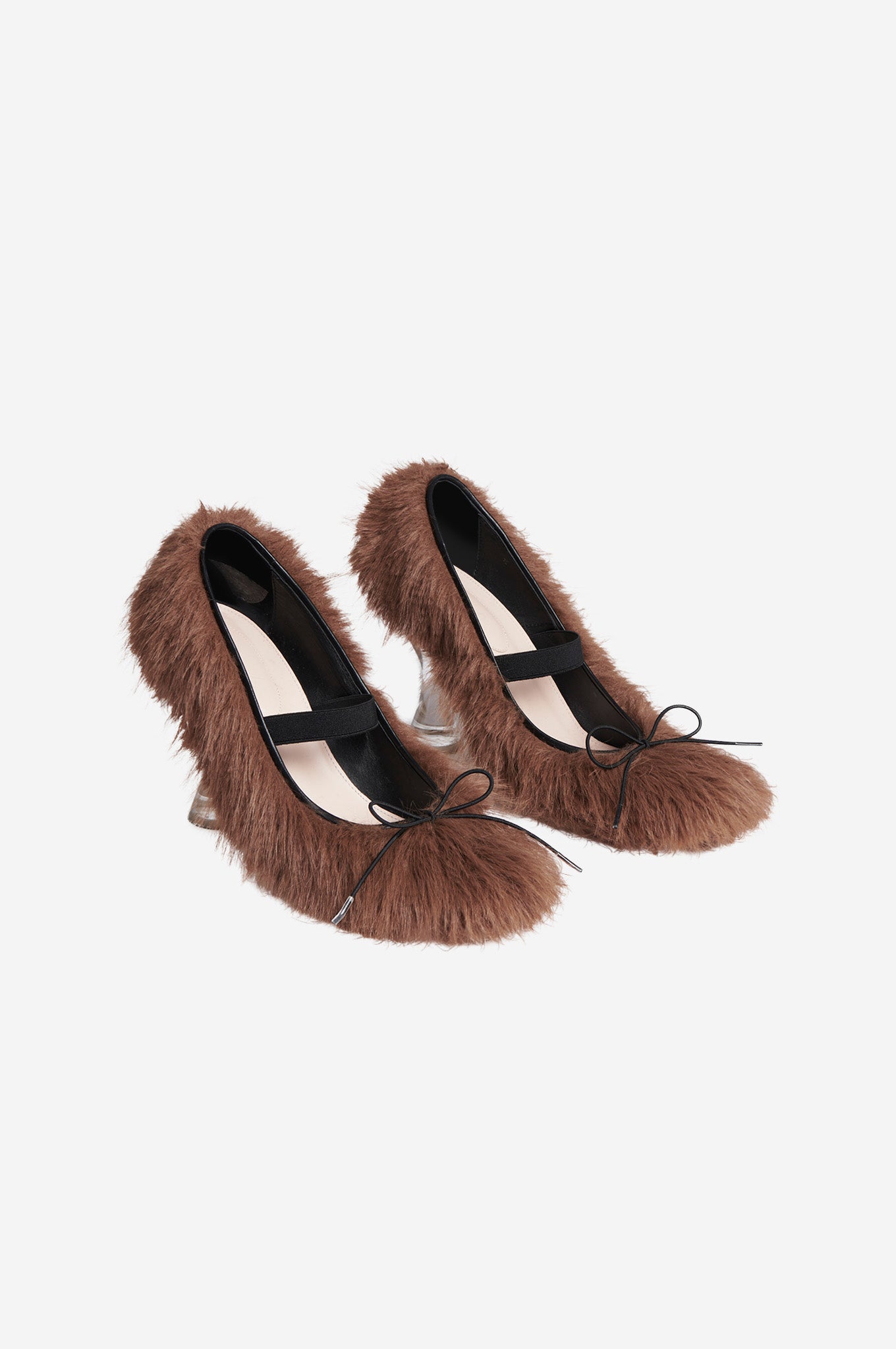 Faux Fur Ballerina Heel