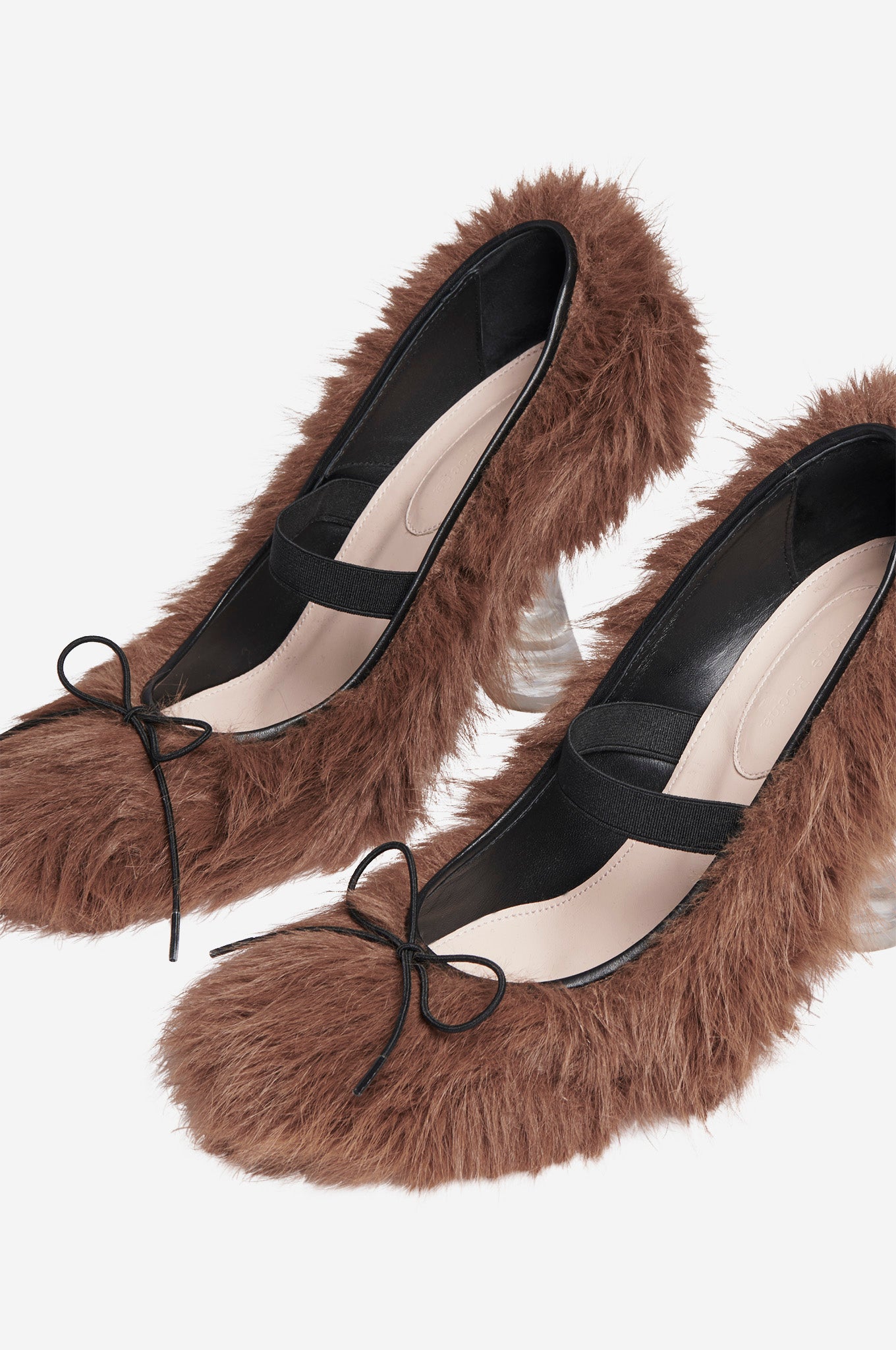 Faux Fur Ballerina Heel