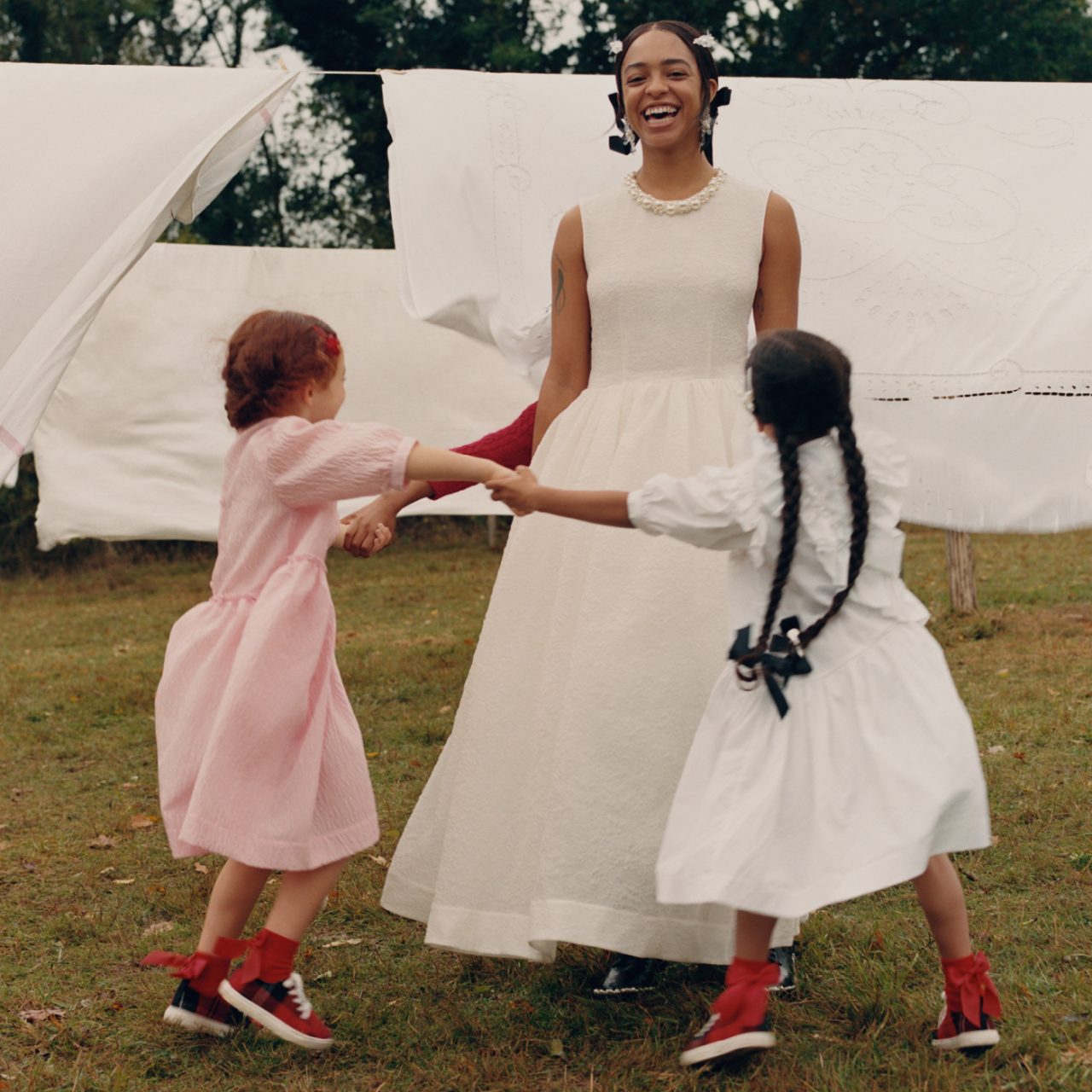 Simone Rocha x H M Campaign by Tyler Mitchell