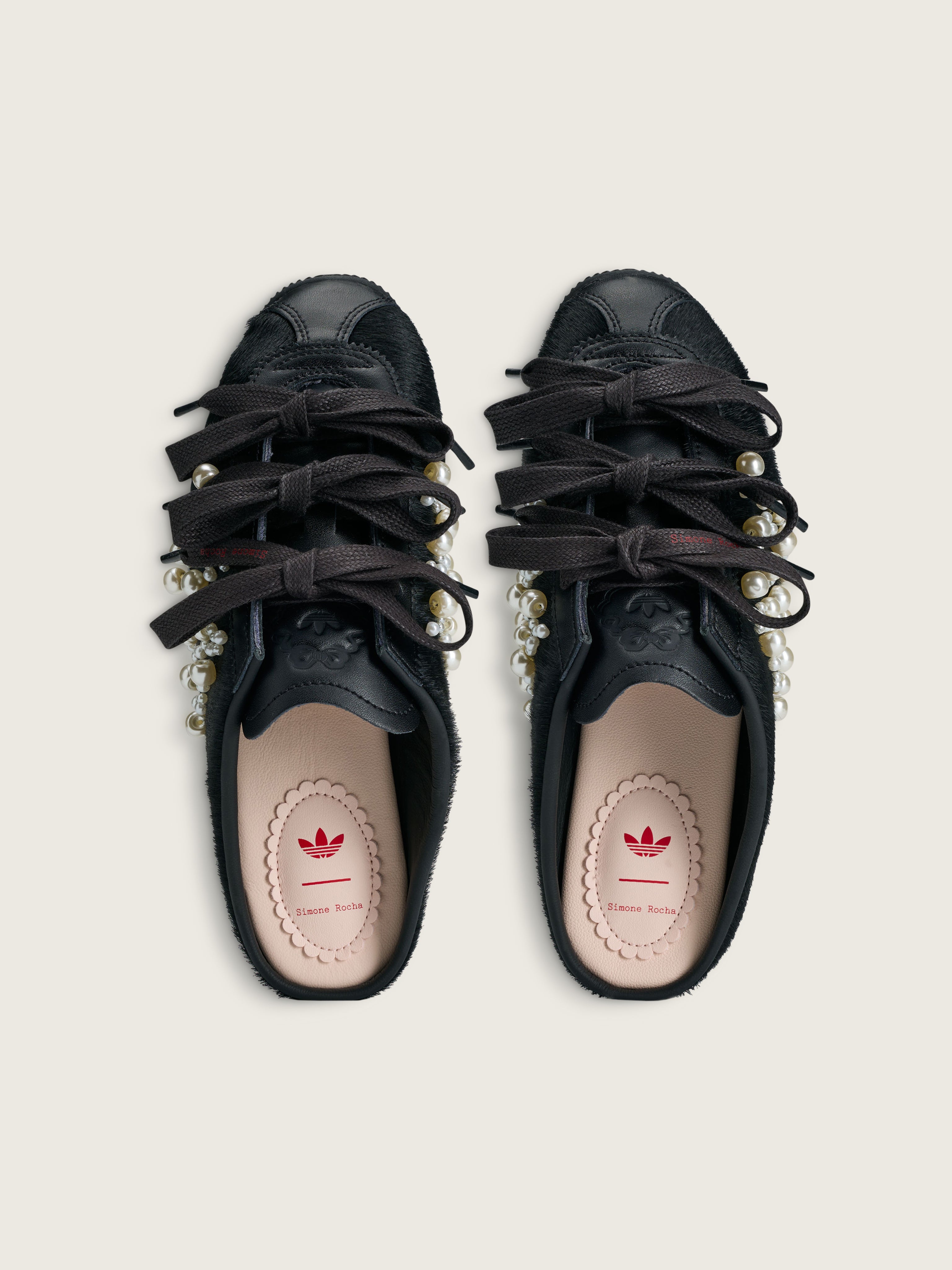  x Simone Rochaコラボ靴メンズ43 Simone Rocha x Adidas Japan Fuzzy Slip-On