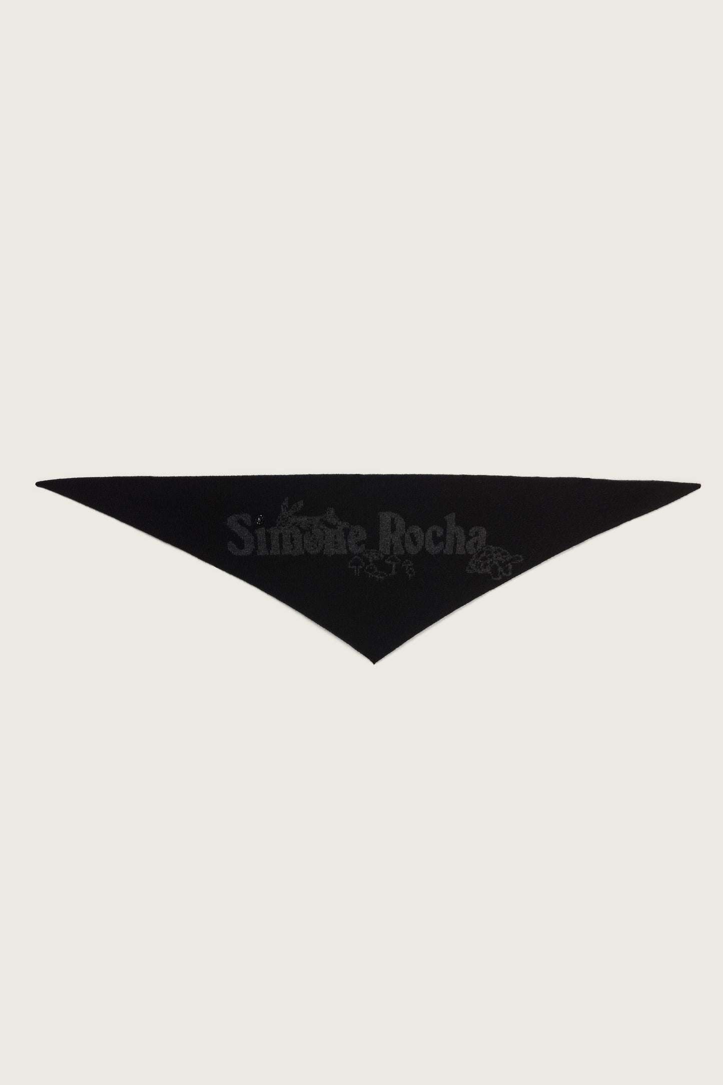 Graphic Logo Knit Neckerchief