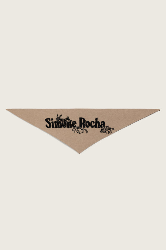 Graphic Logo Knit Neckerchief