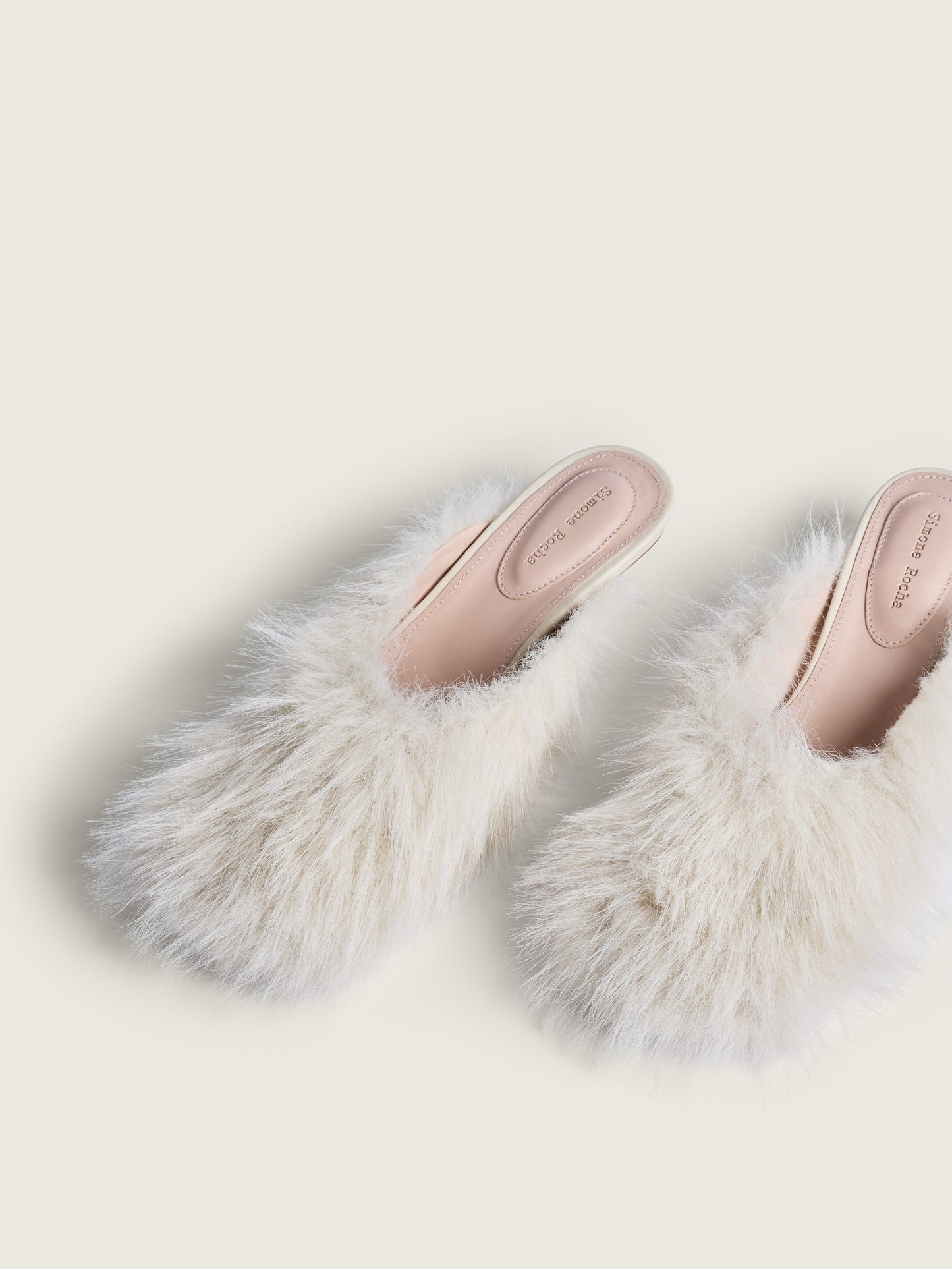 Faux Fur Mule Heel