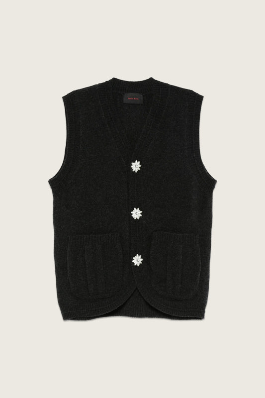 Pearl Button Vest