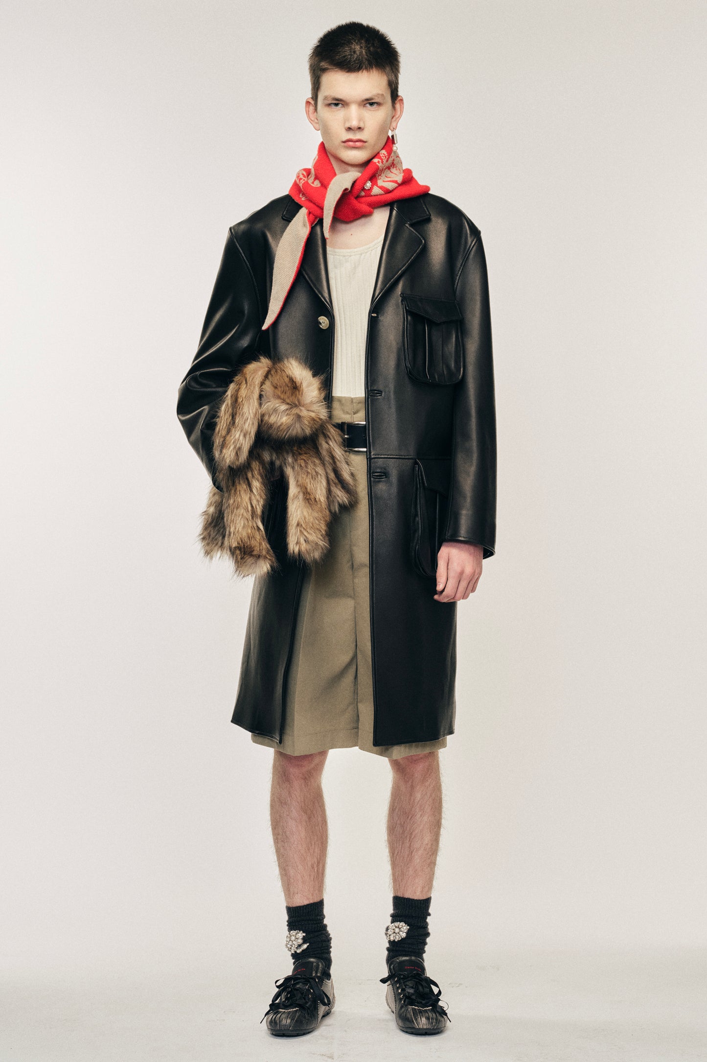 Multi Pocket Car Coat