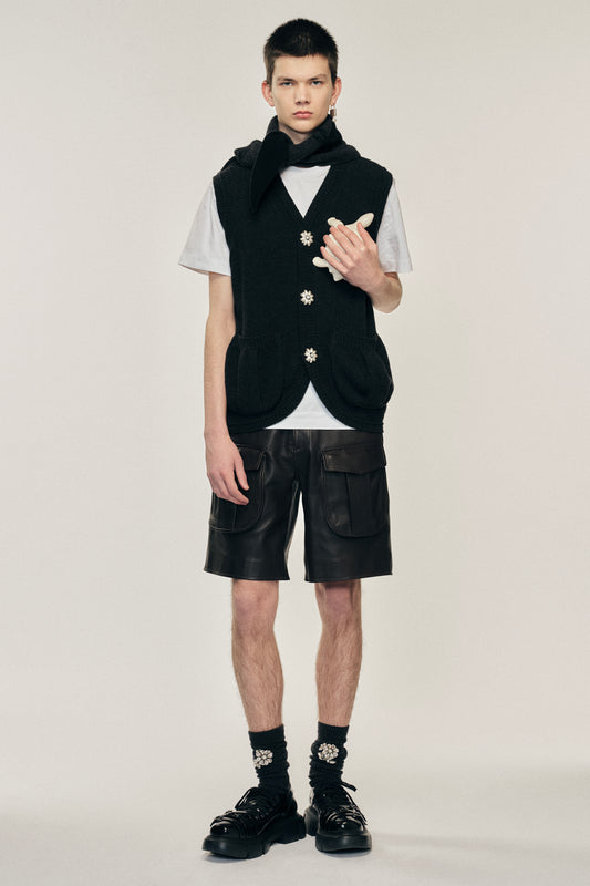 Pearl Button Vest