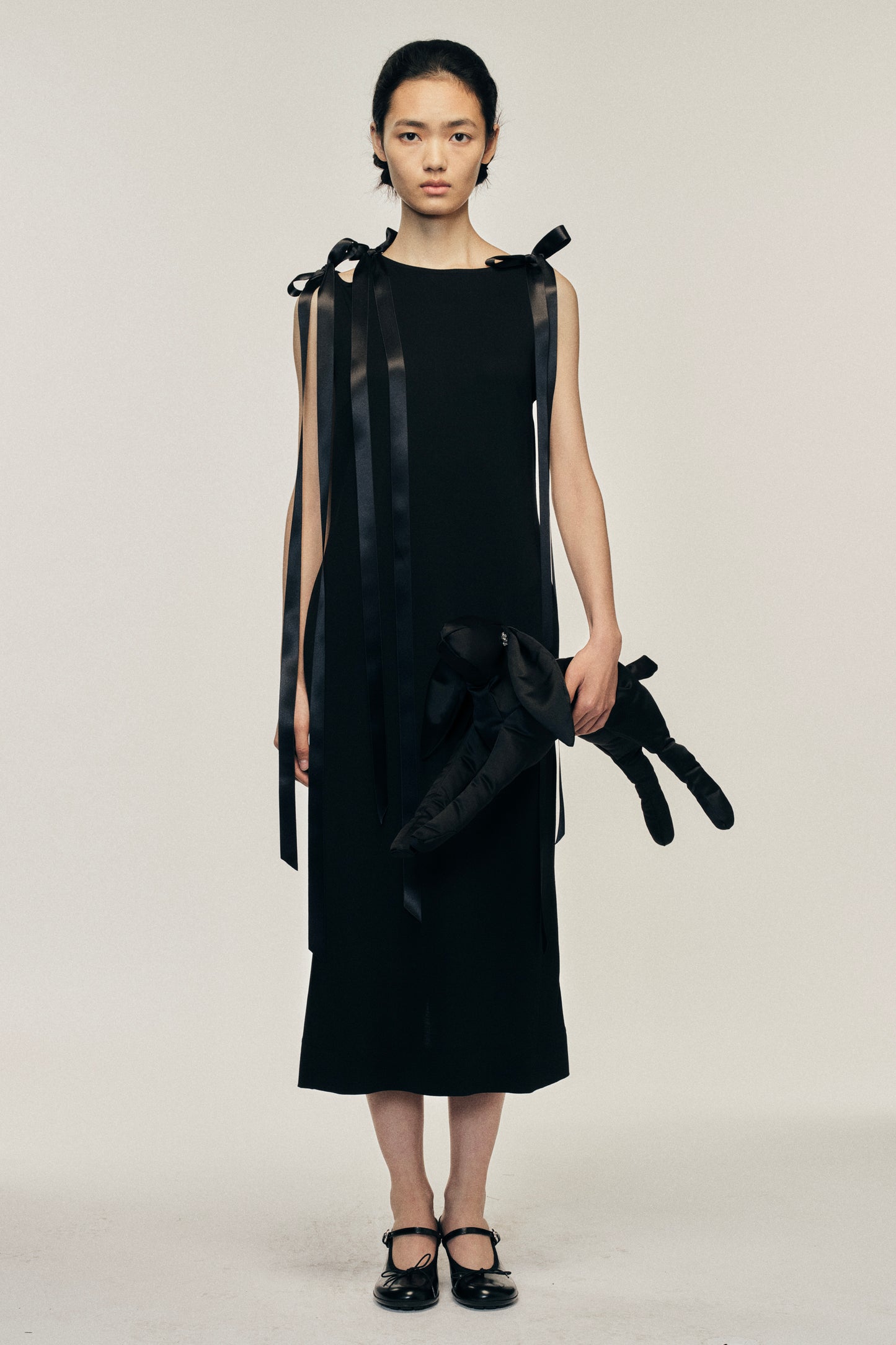 Bow Ribbon Tail Dress