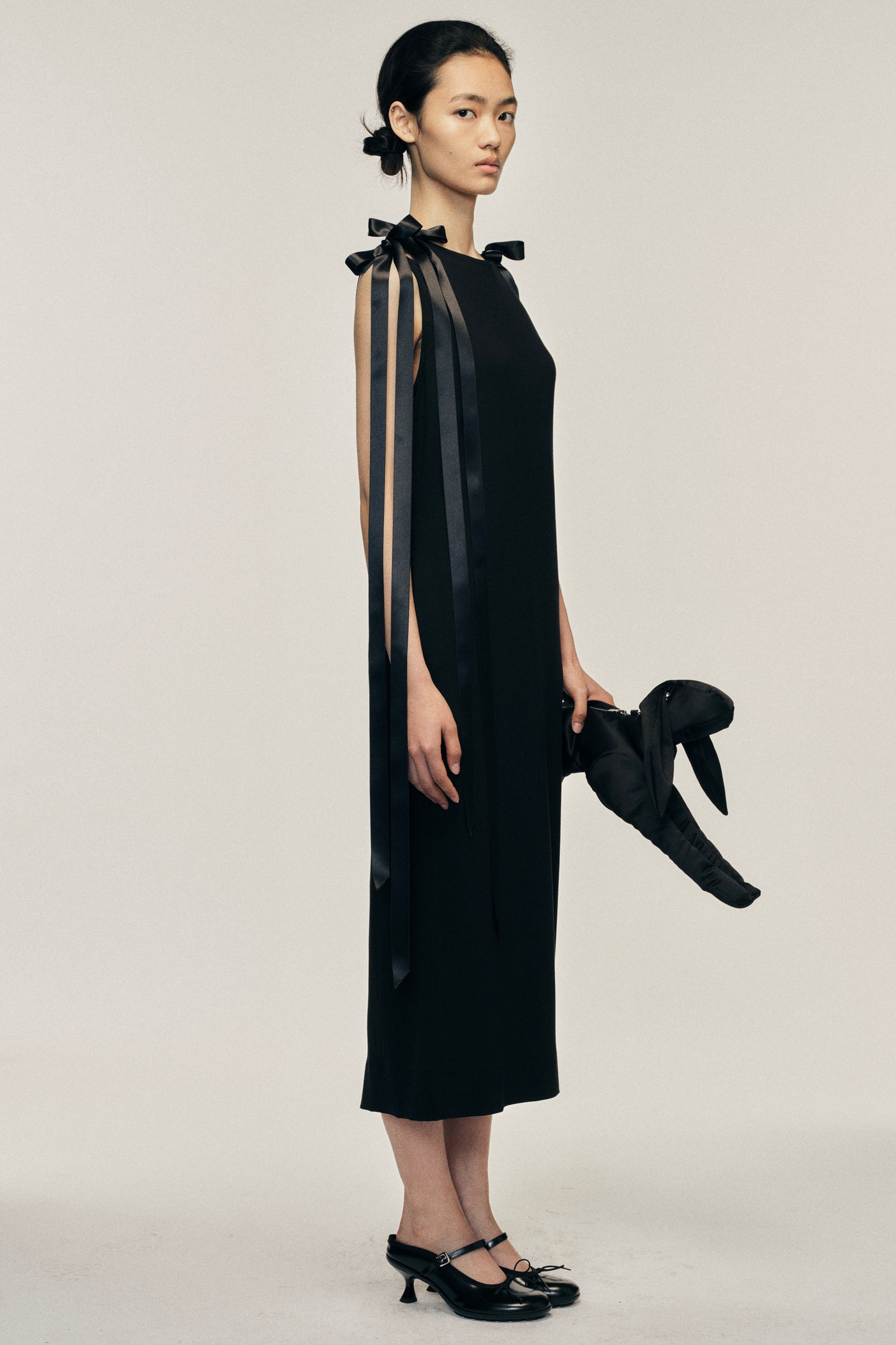 Bow Ribbon Tail Dress