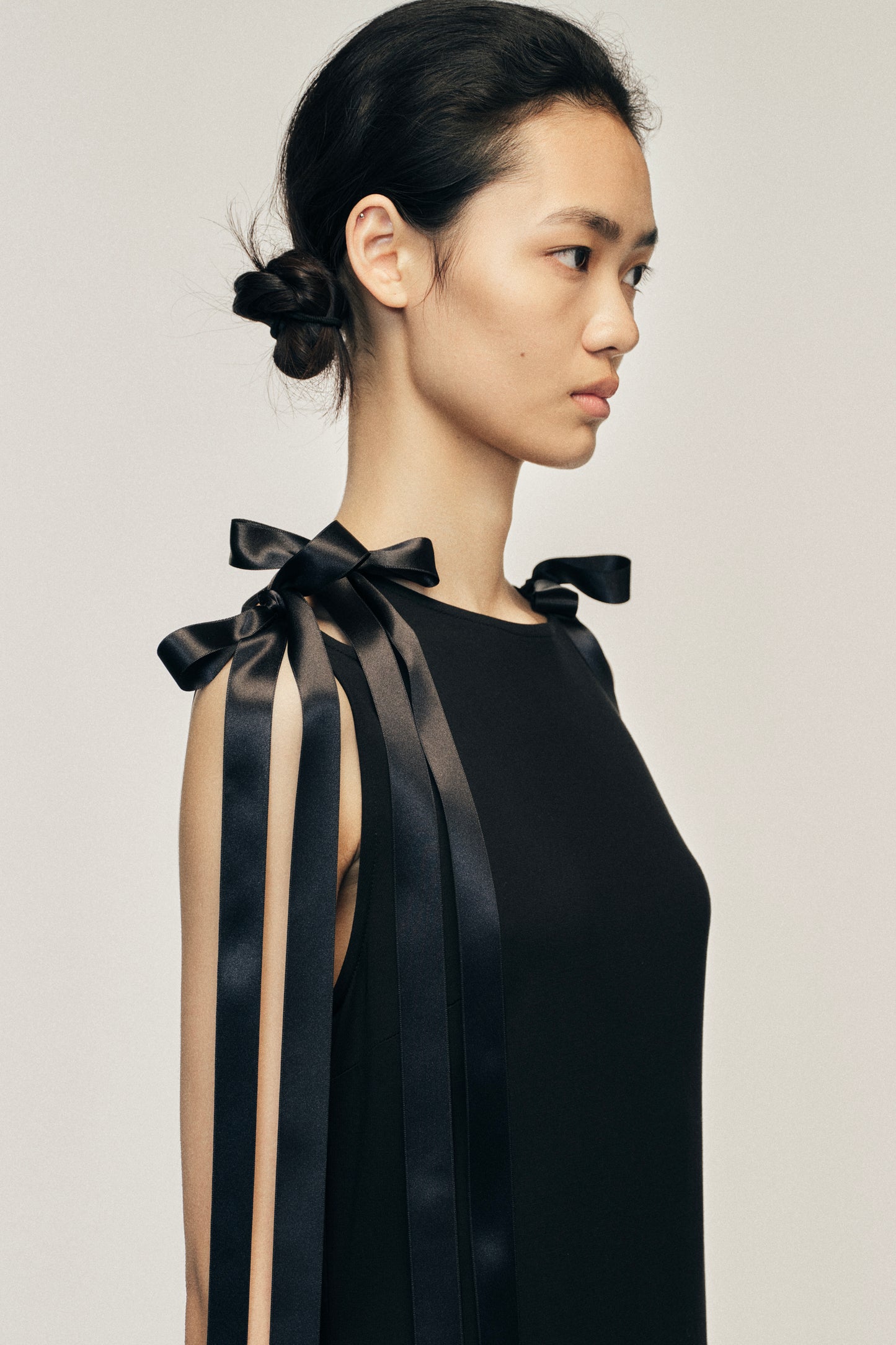 Bow Ribbon Tail Dress