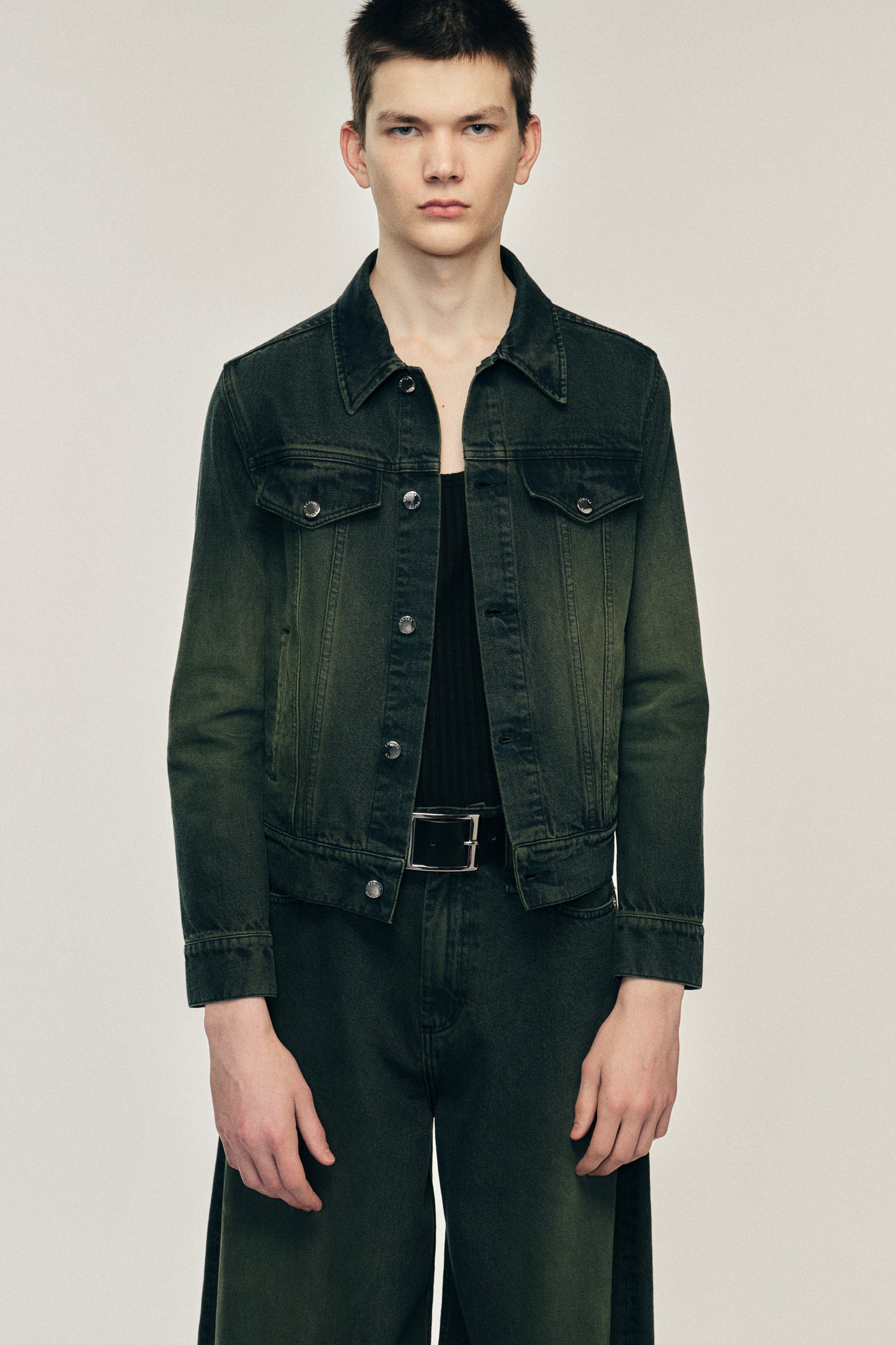 Fitted Trucker Jacket