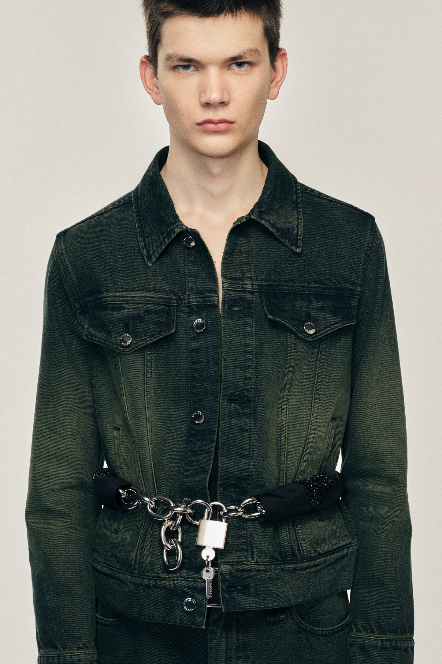 Fitted Trucker Jacket
