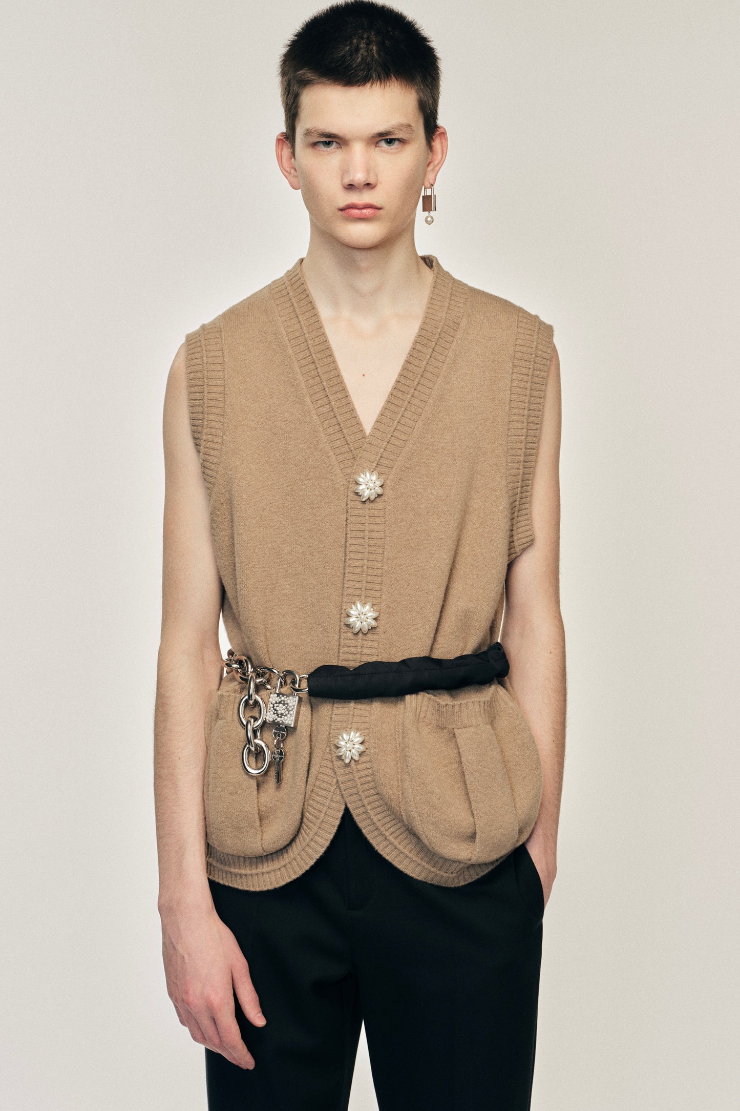 Pearl Button Vest