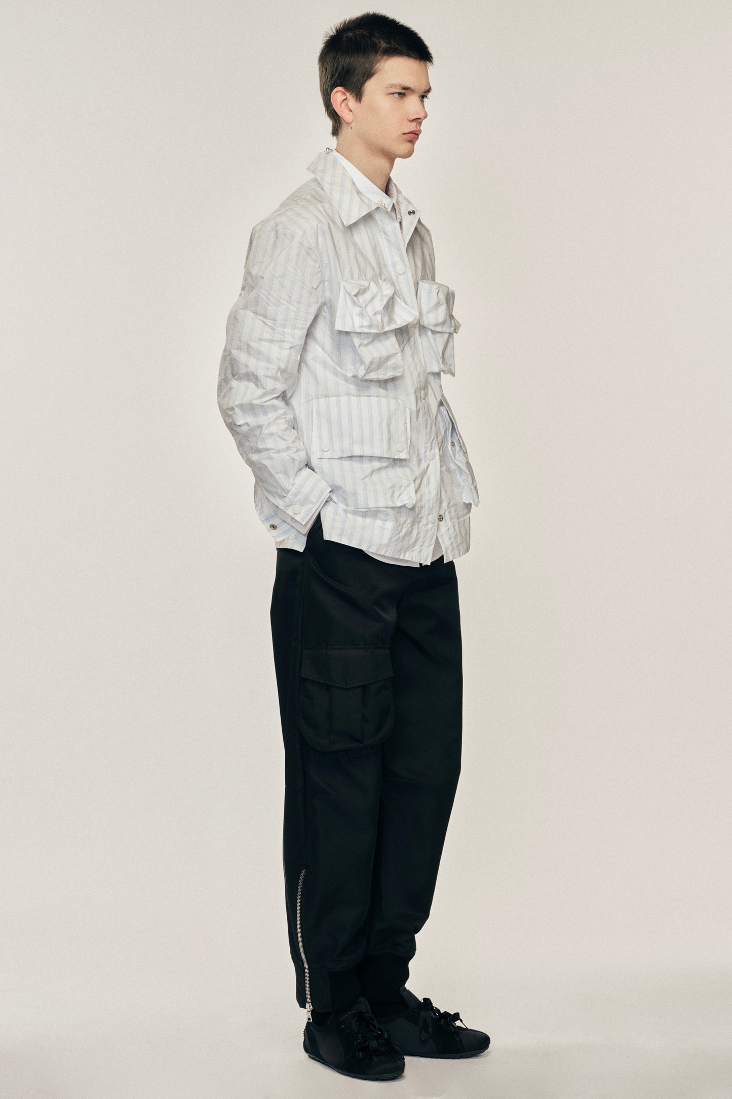 Multi Pocket Snap Shirt