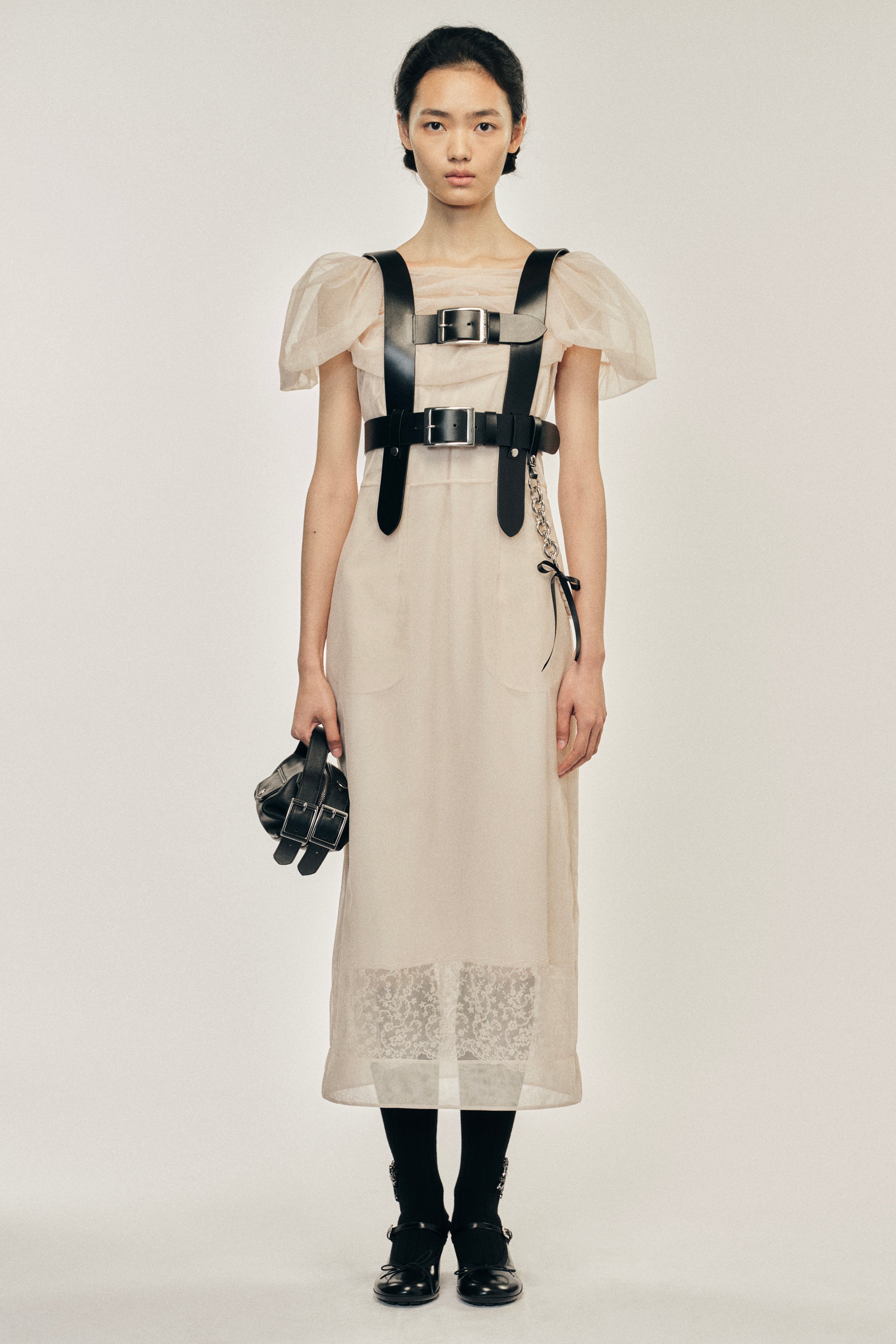 ワンピース SIMONE ROCHA Women Mid Skirts 74050514NUDE Beige Beige Pencil Midi Skirt by Simone Rocha on Sale