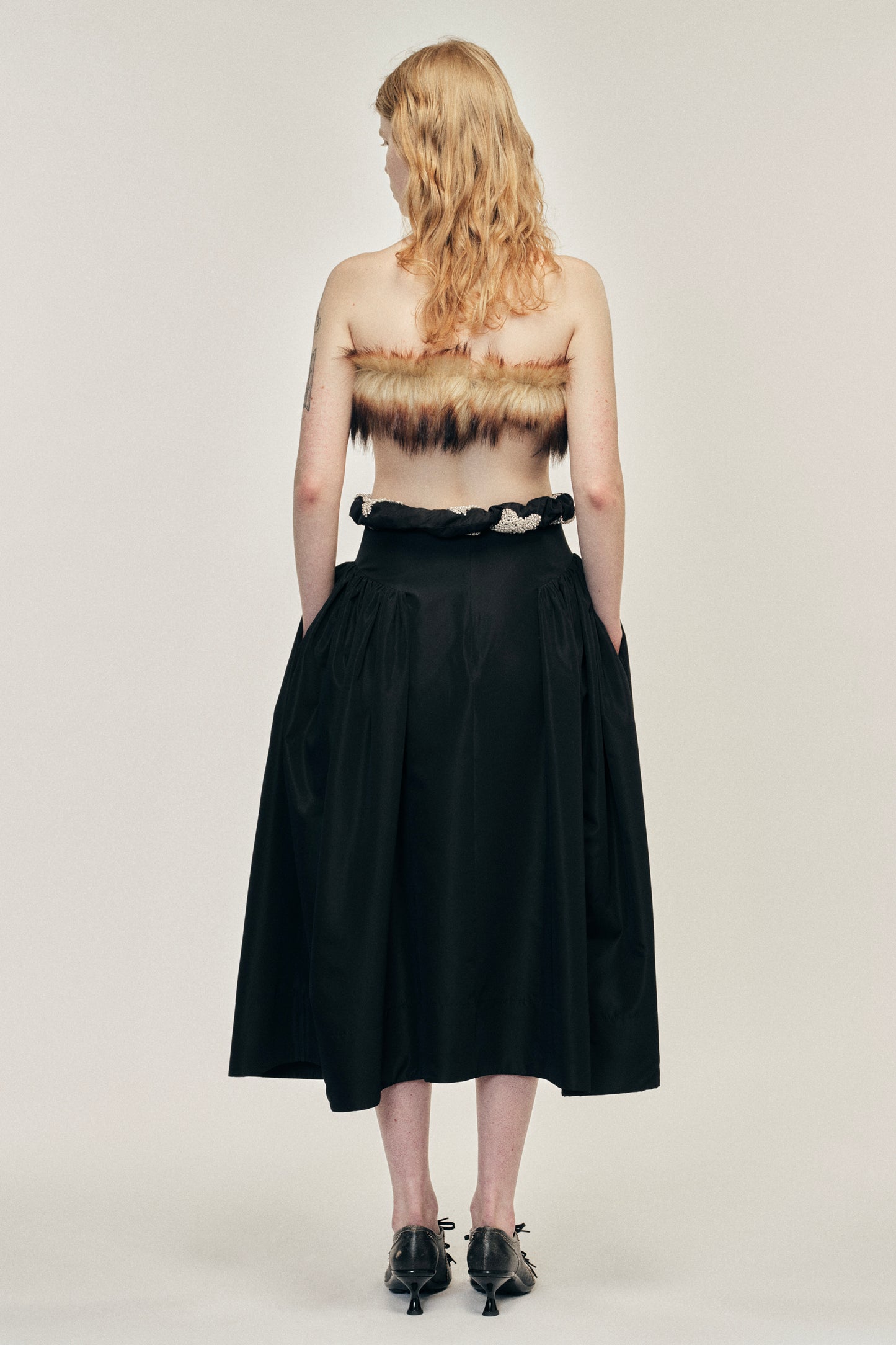 Hip Detail Bind Skirt