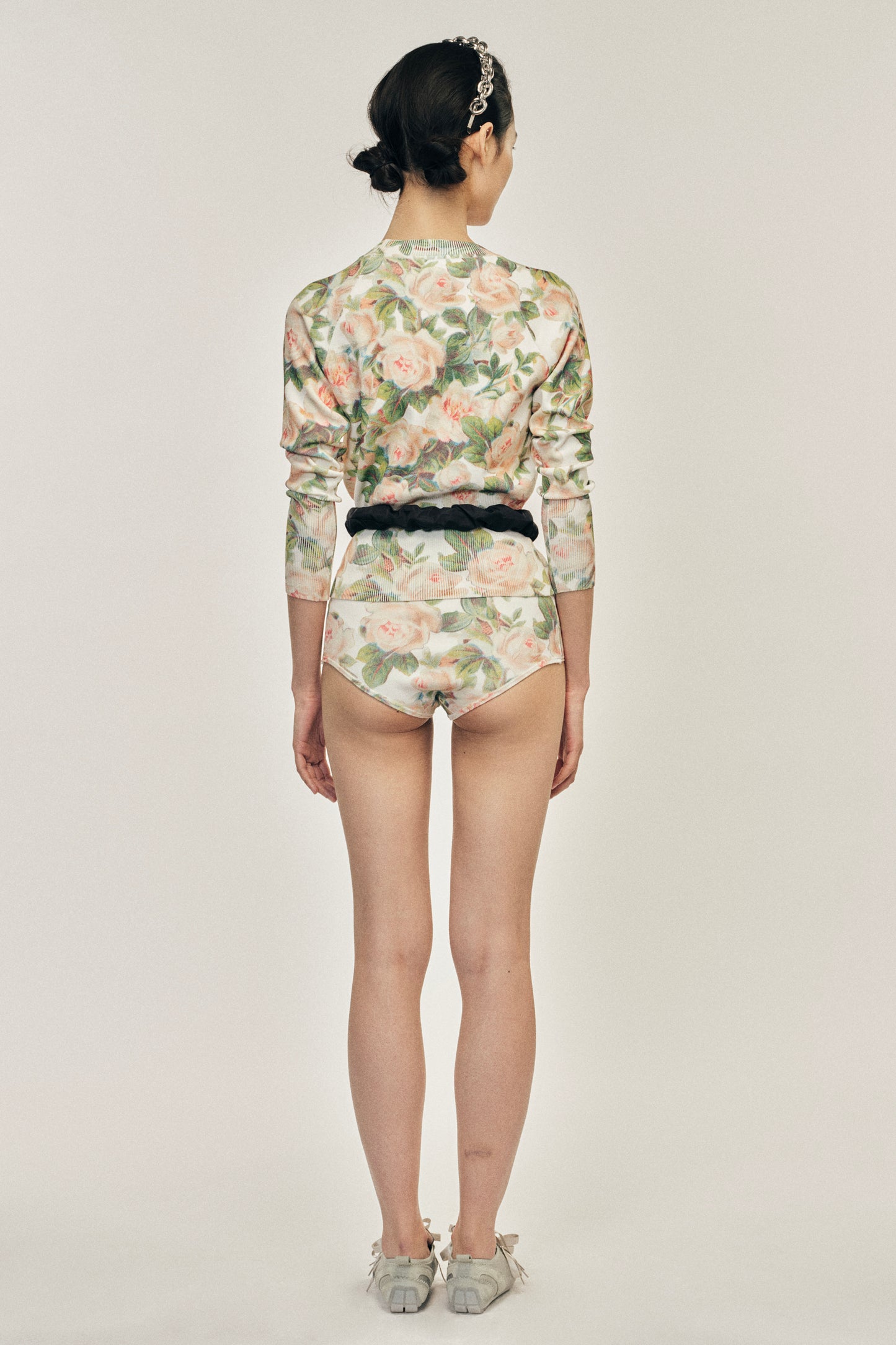 Floral Knit Briefs