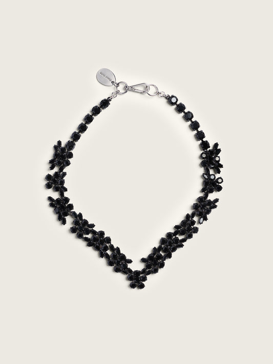 V-Line Floral Necklace
