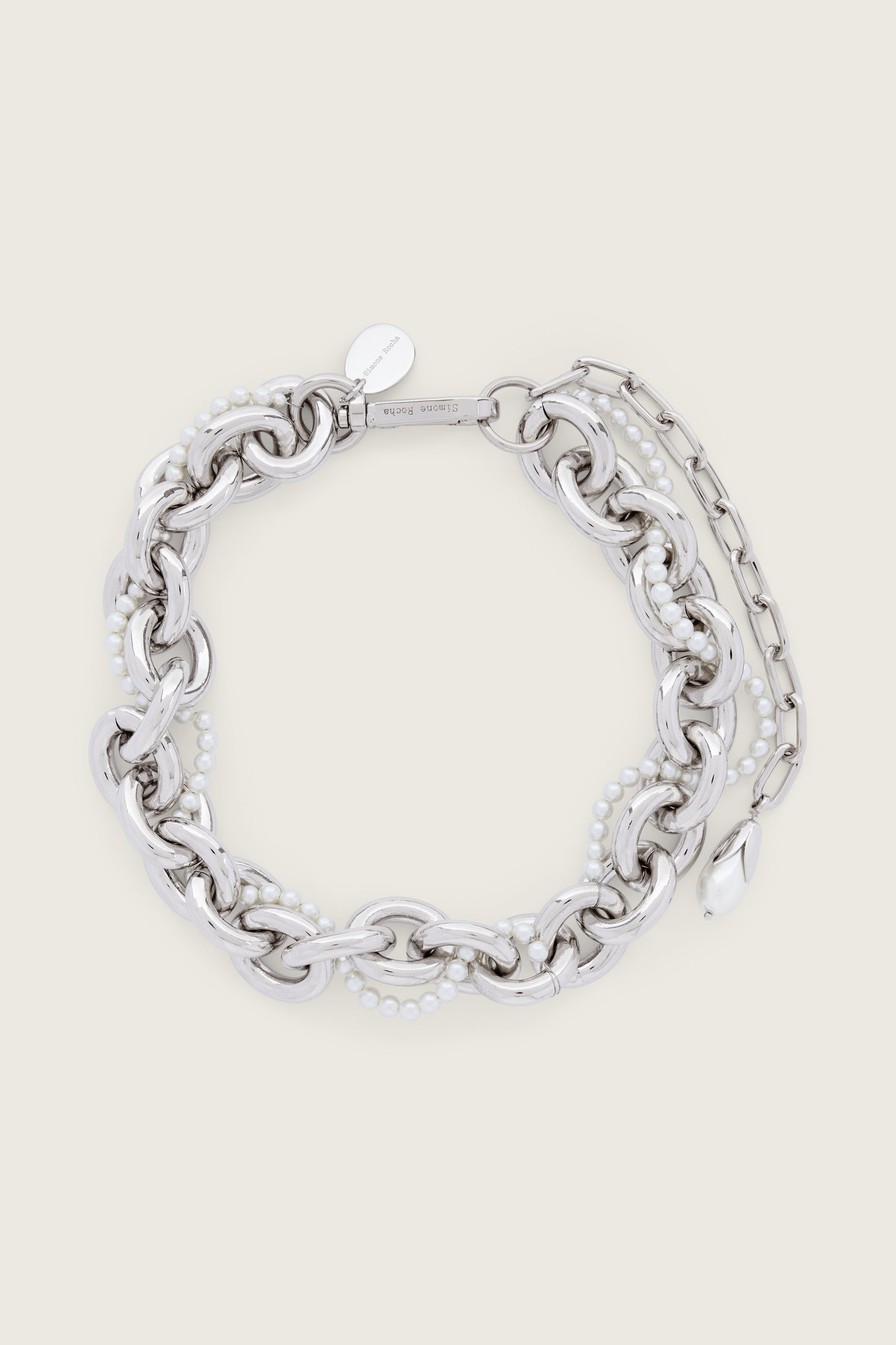 Pearl & Chain Necklace