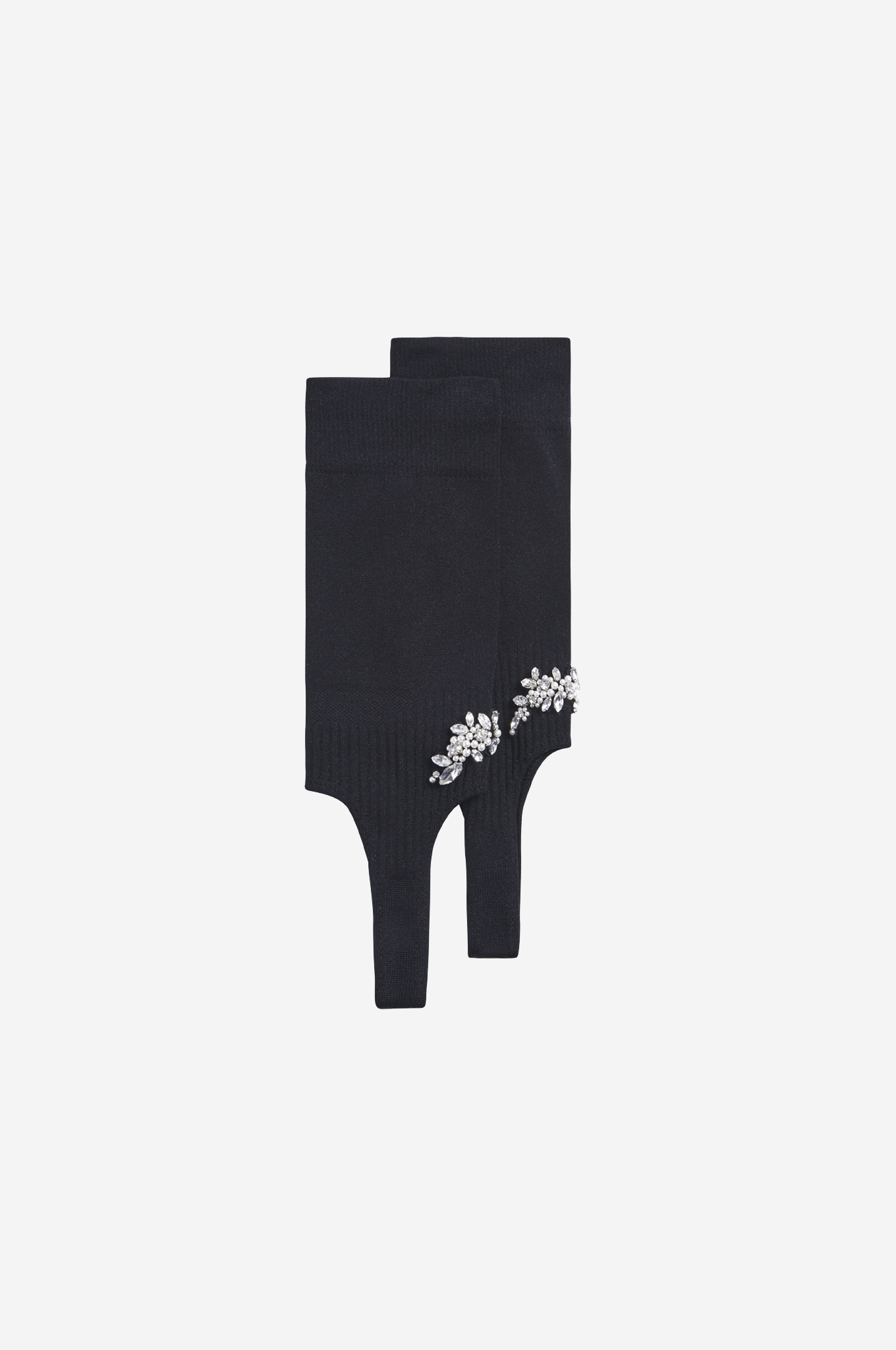 Cluster Flower Stirrup Socks