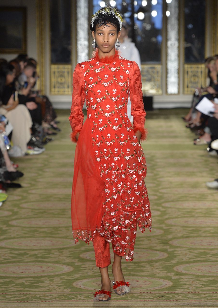 Simone rocha hotsell floral dress