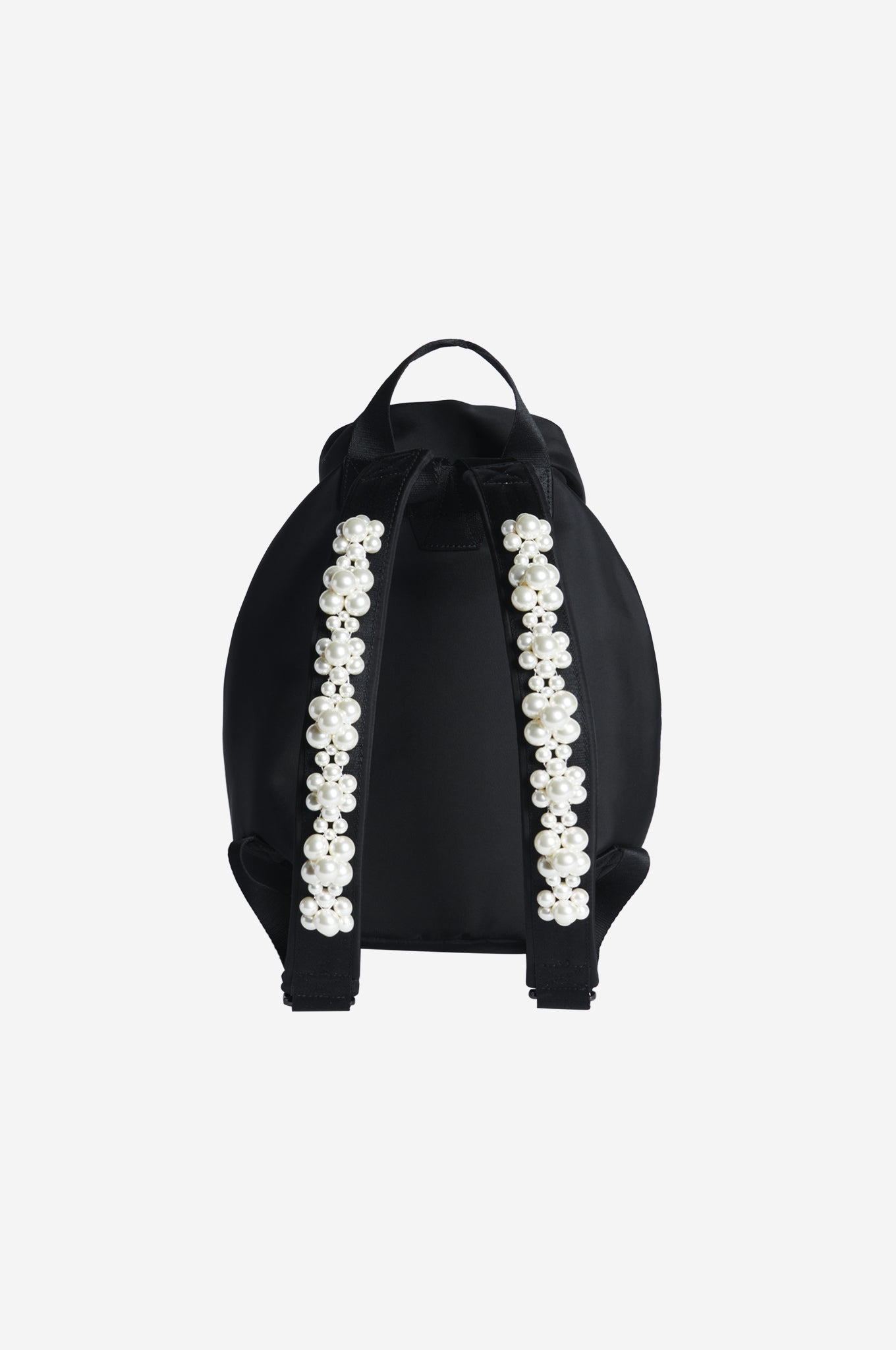 Beaded Lace Up Military Backpack
